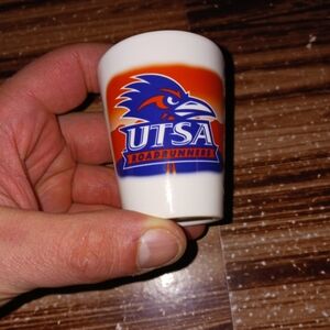 UTSA Roadrunners Shot Glass san antonio texas